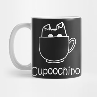 Cupoochino White Mug